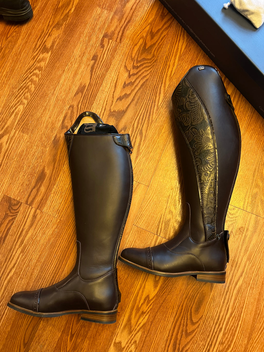Kingsley Brown dress boots 39, full calf