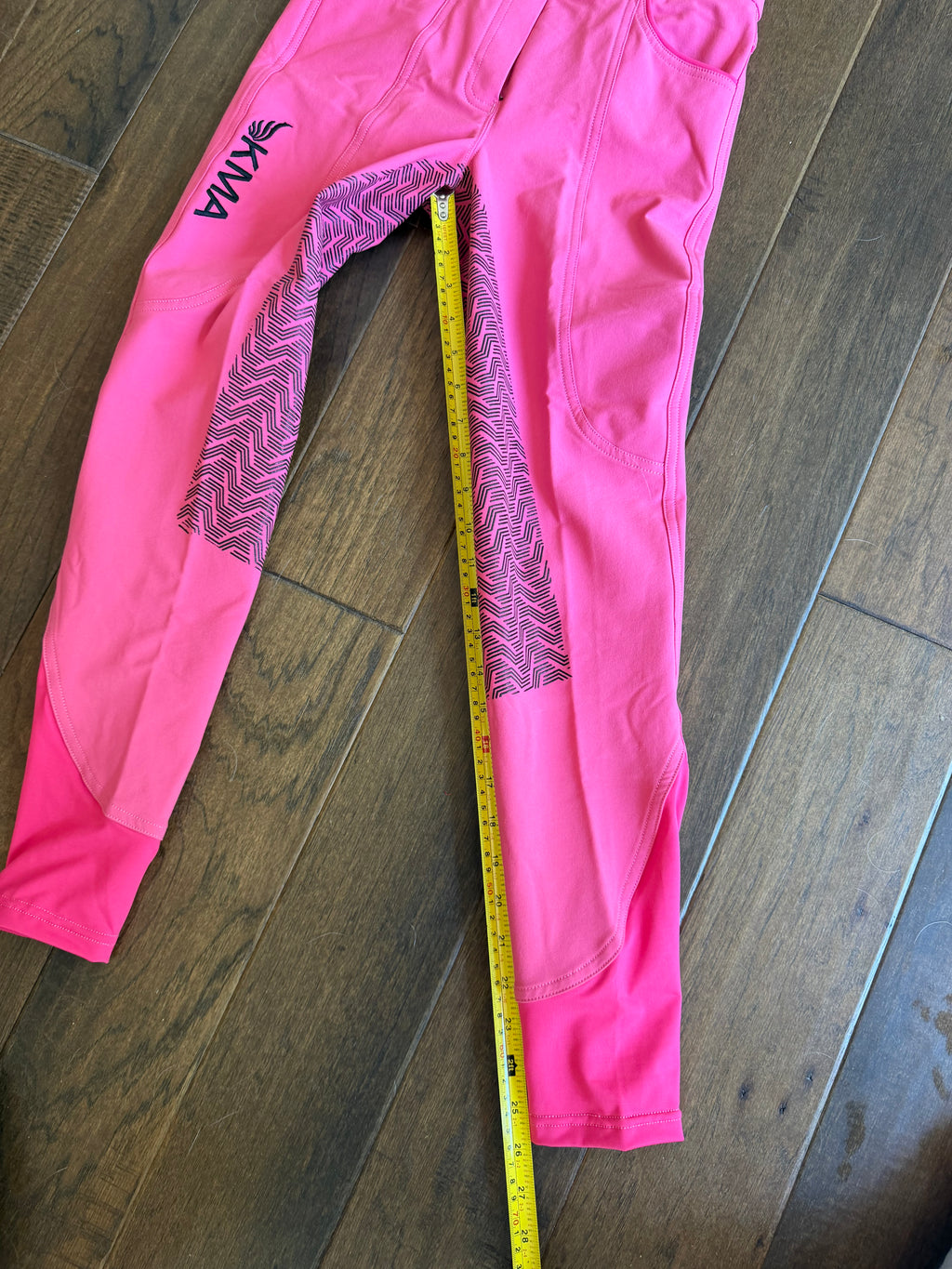 KMA full seat grip breeches - pink 28