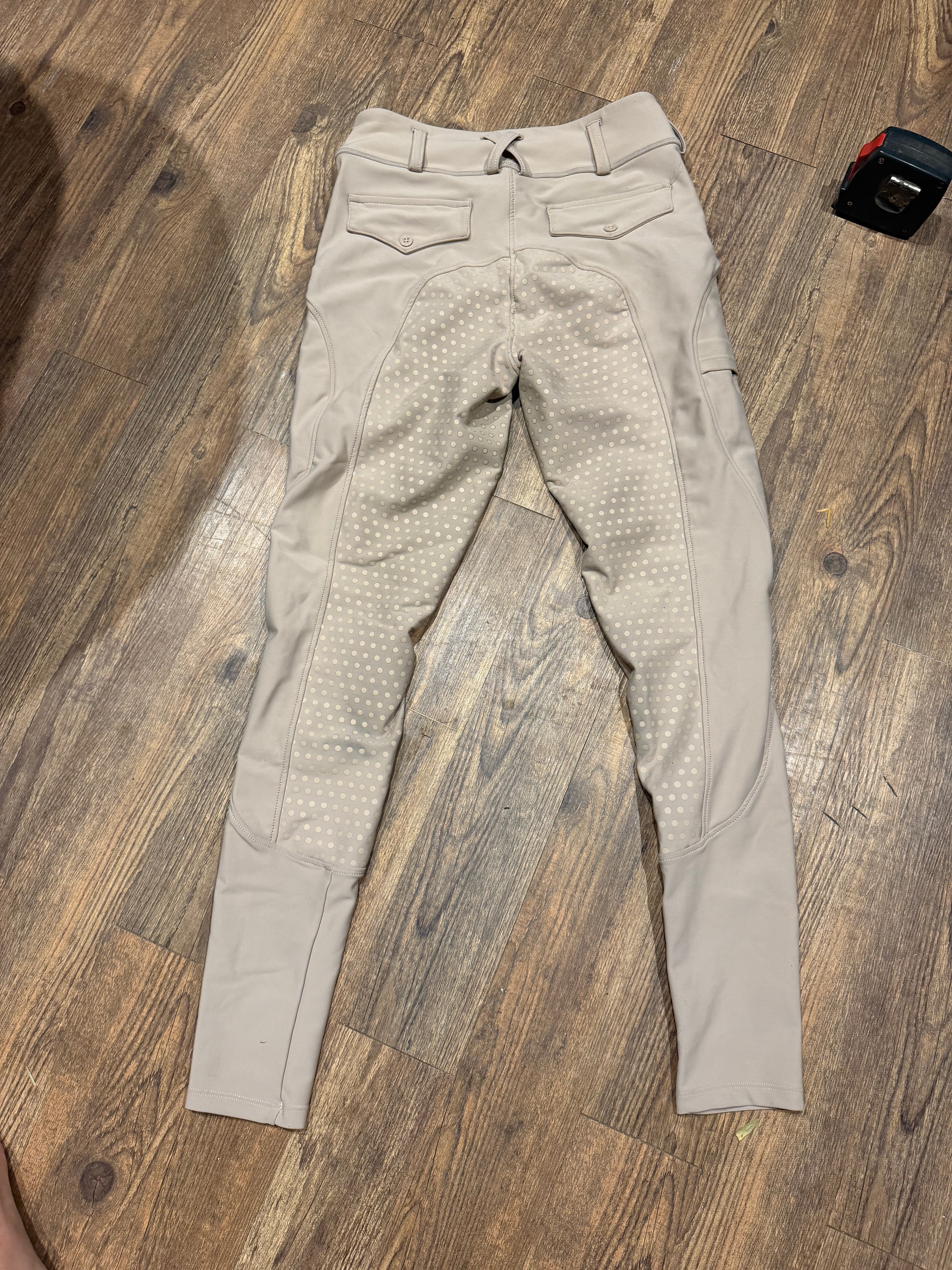Equestly pull on tan breeches 28
