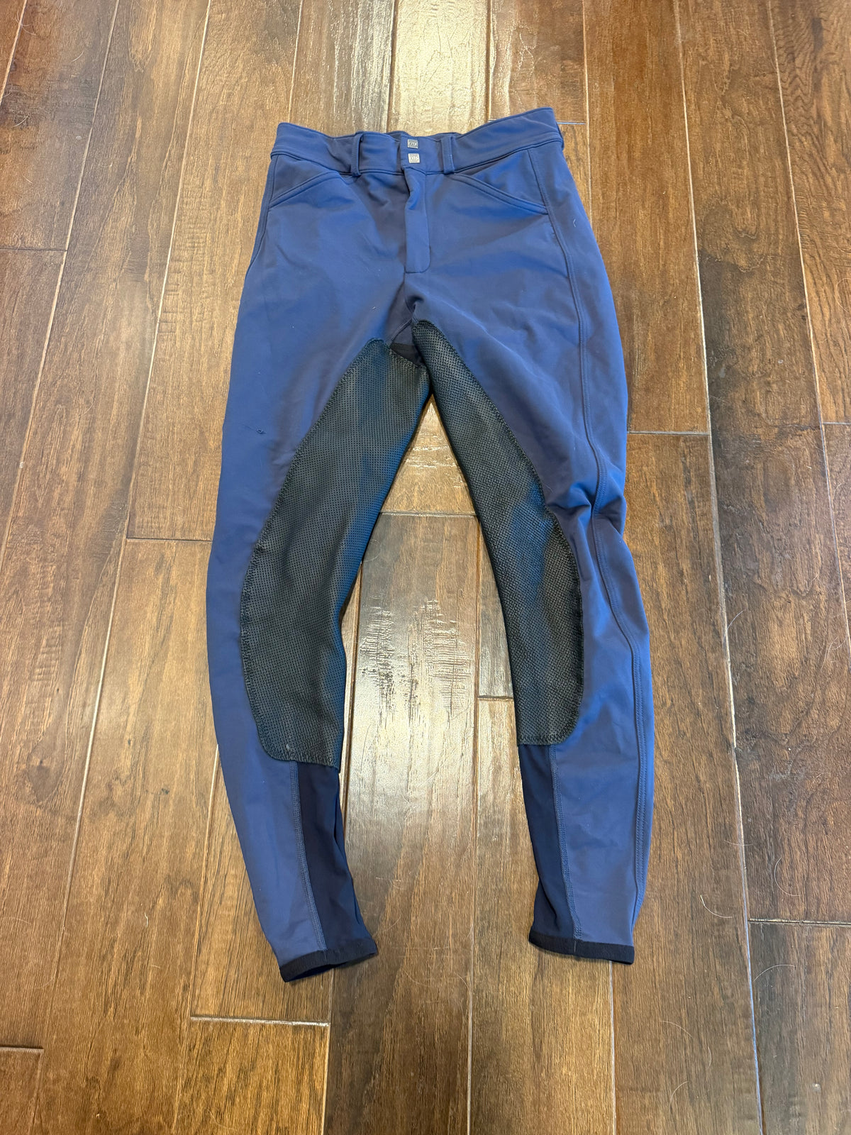 FITS LARGE PerforMAX Full Seat Leather Breech w/Zip Front Slash Pockets
