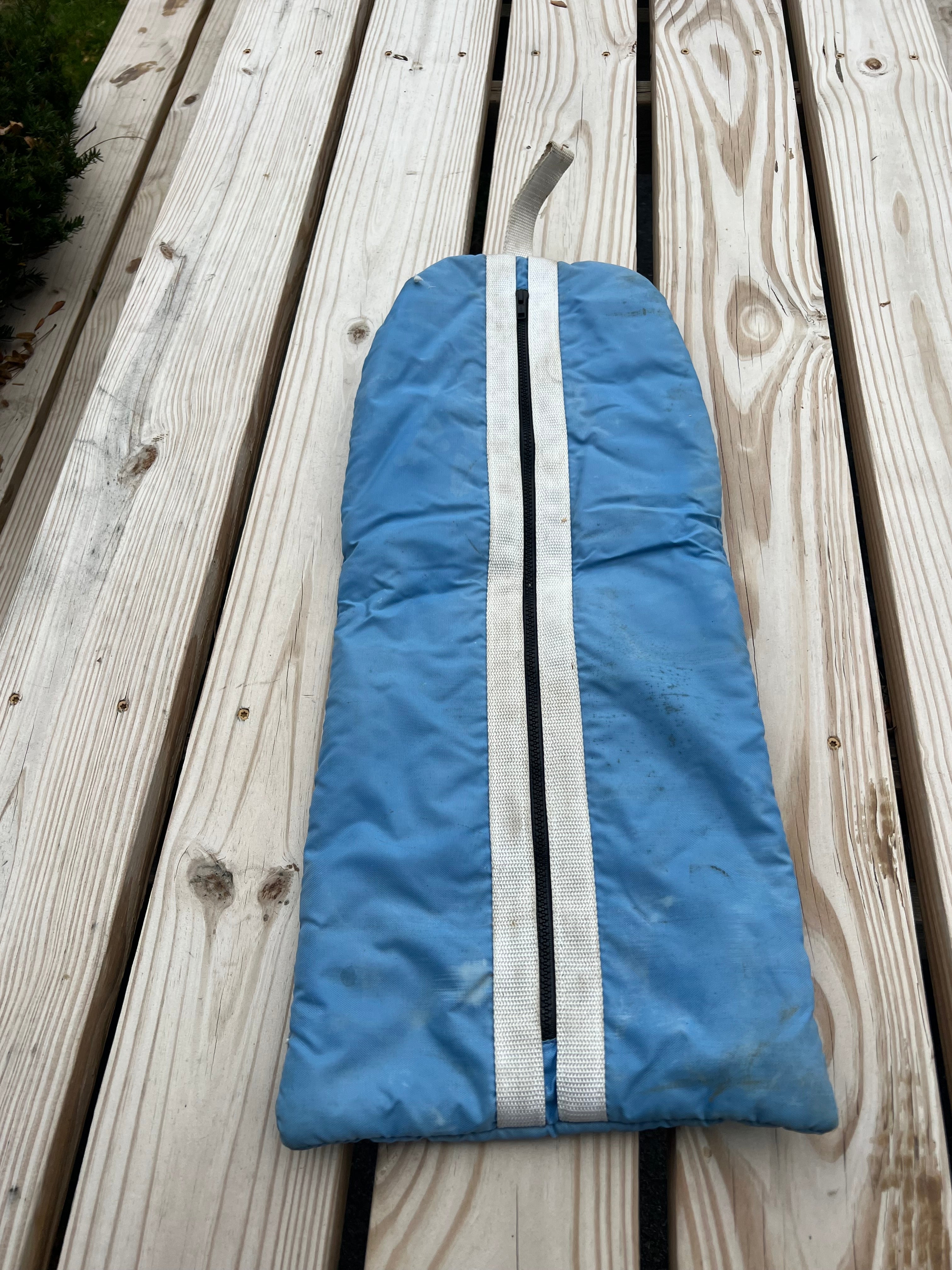 Blue bridle bag