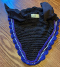 Lettia fly veil used brown/purple