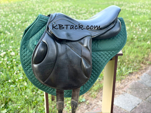 17” Stubben Excalibur Black monoflap 30cm
