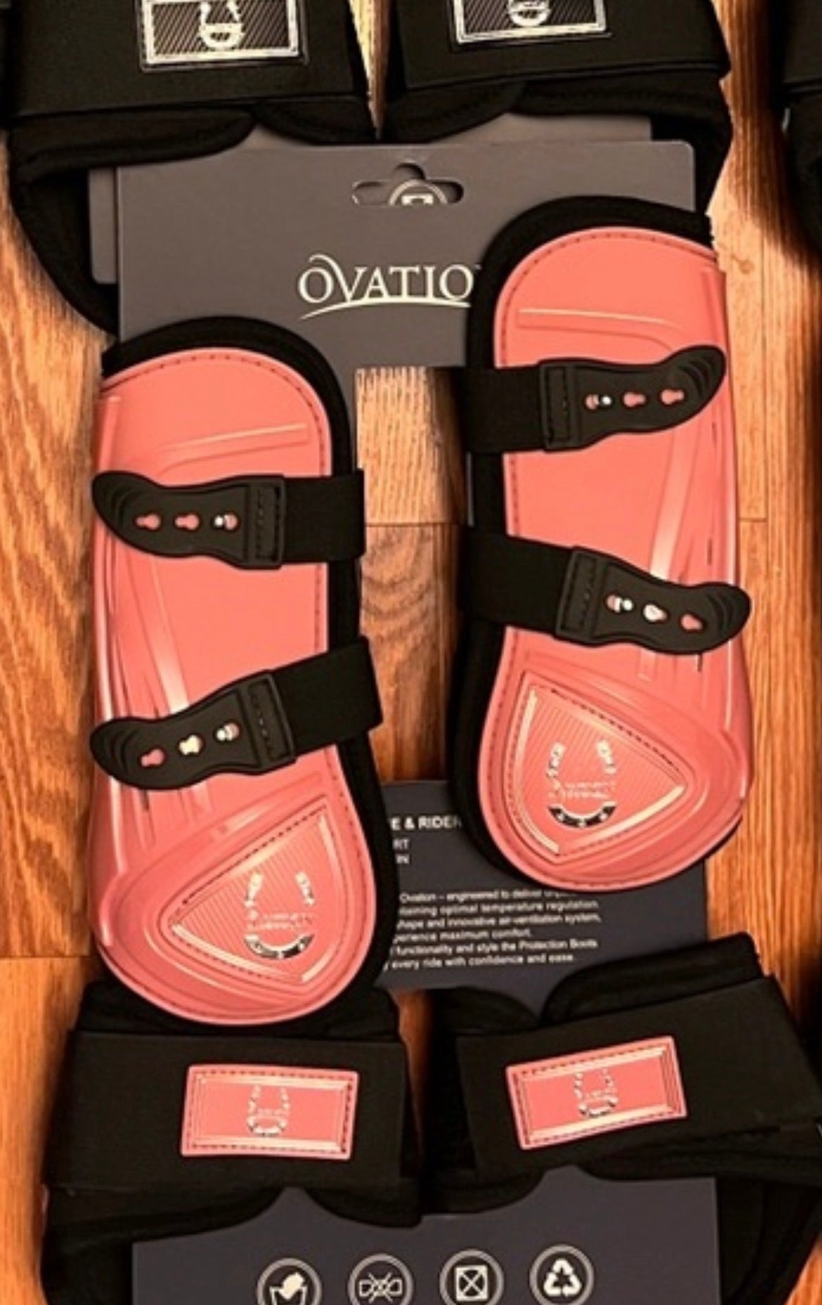 Ovation Open Front Tendon And Fetlock Boot Set