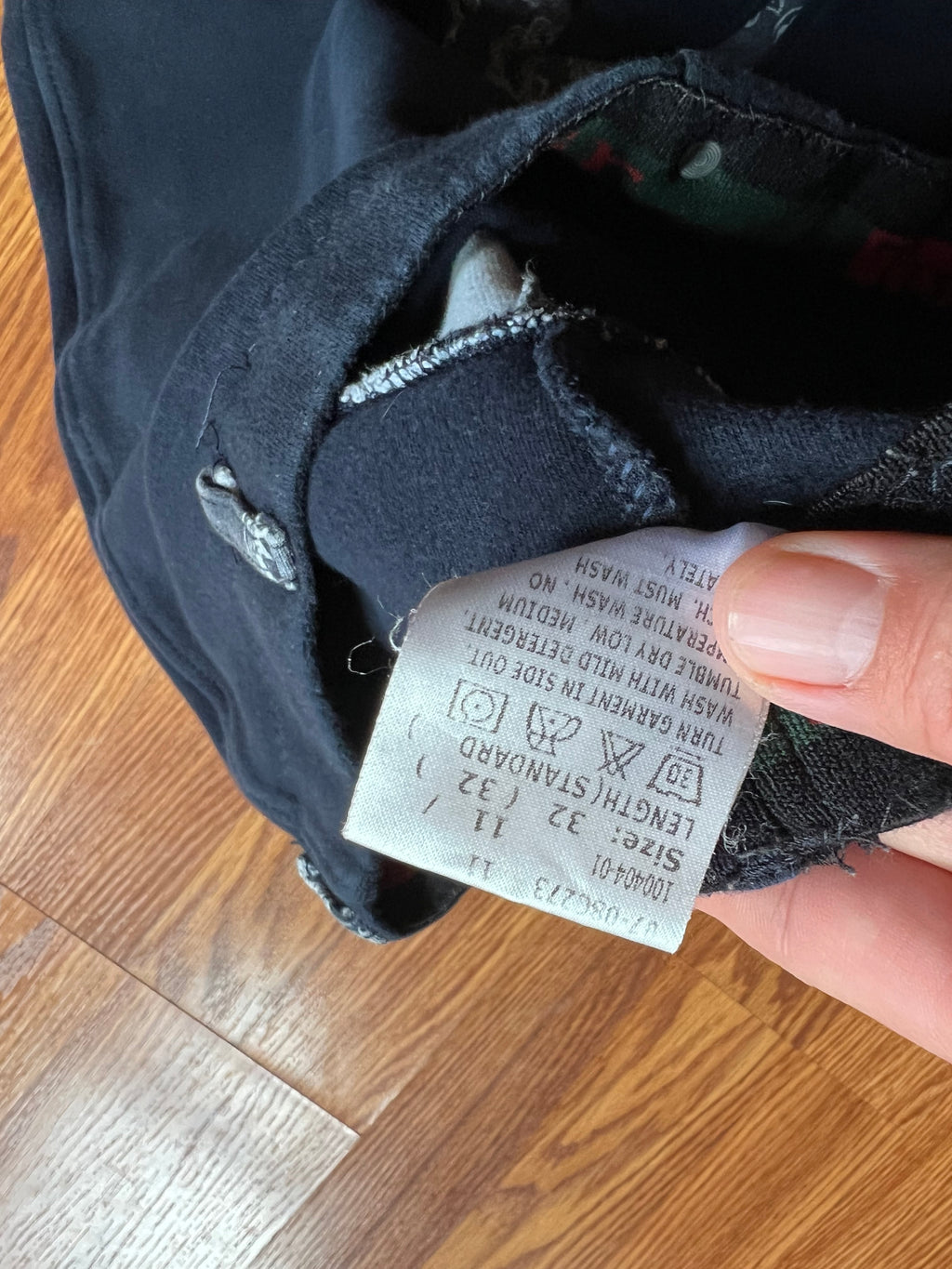 Tuffrider Large black breeches