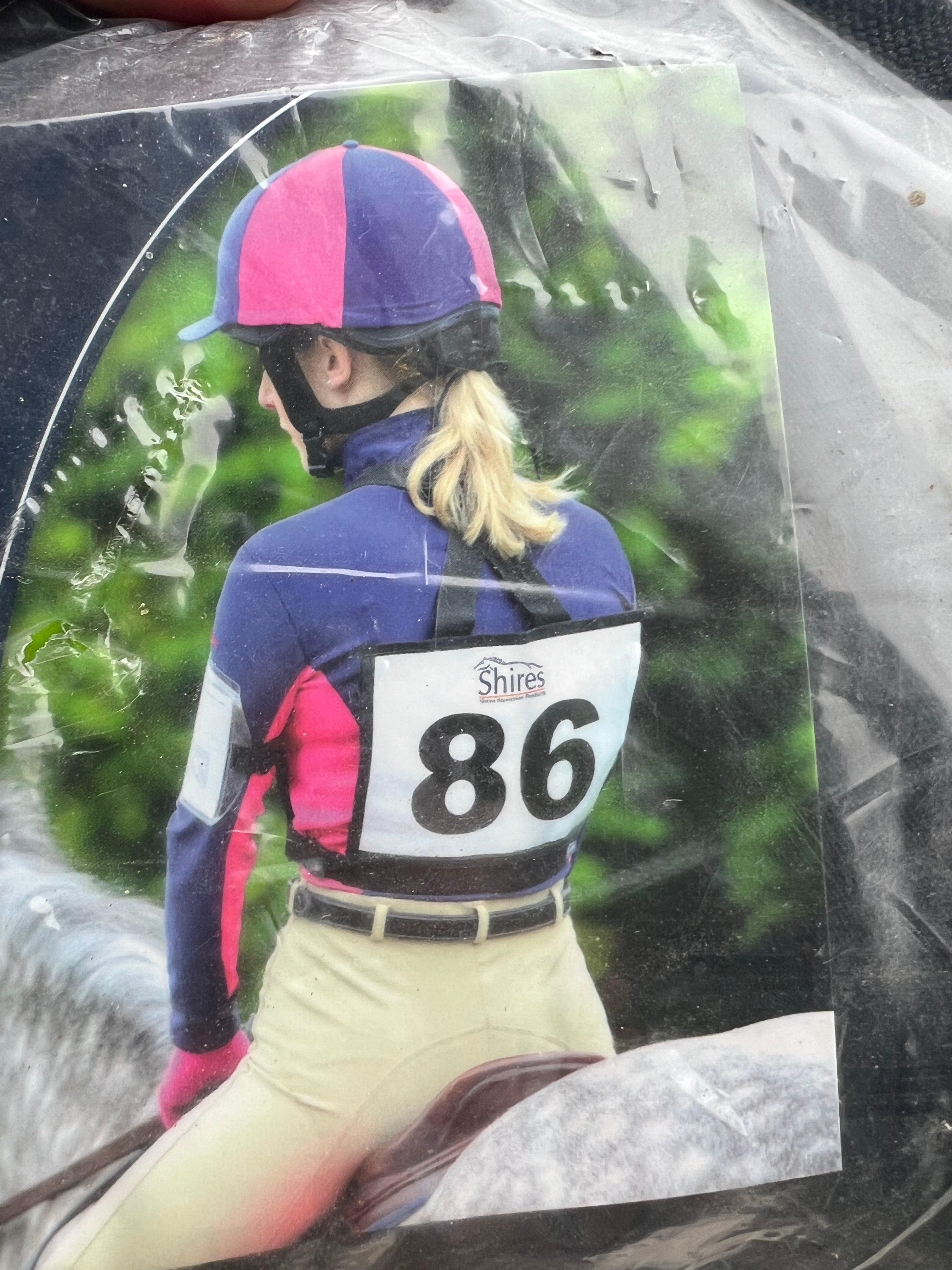 Shires show pinny holder