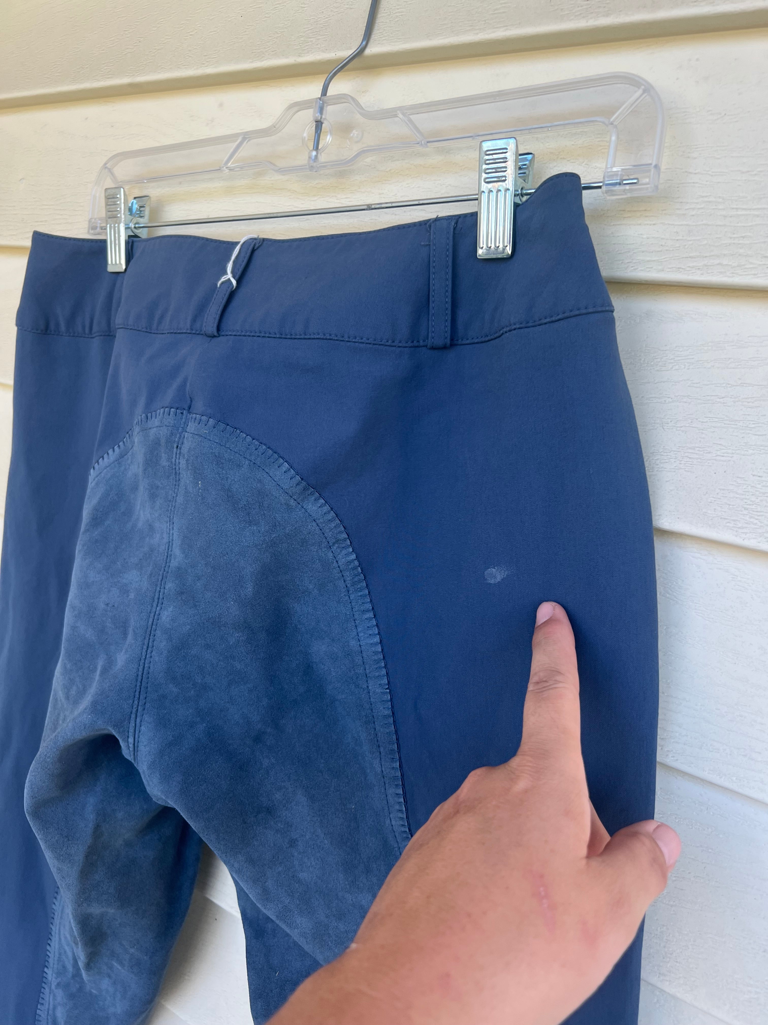 Pikeur full seat breeches blue ladies 30