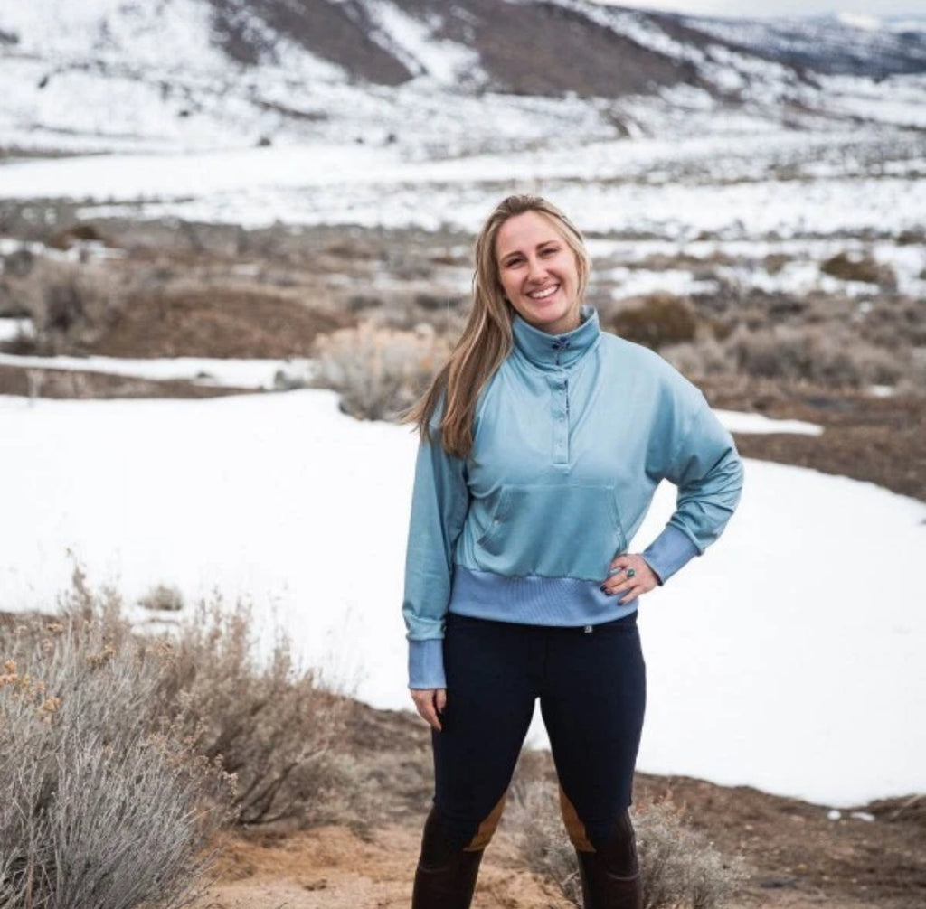 ROMFH® Ladies Champion Euro Knee Patch Breech - CLOSEOUT