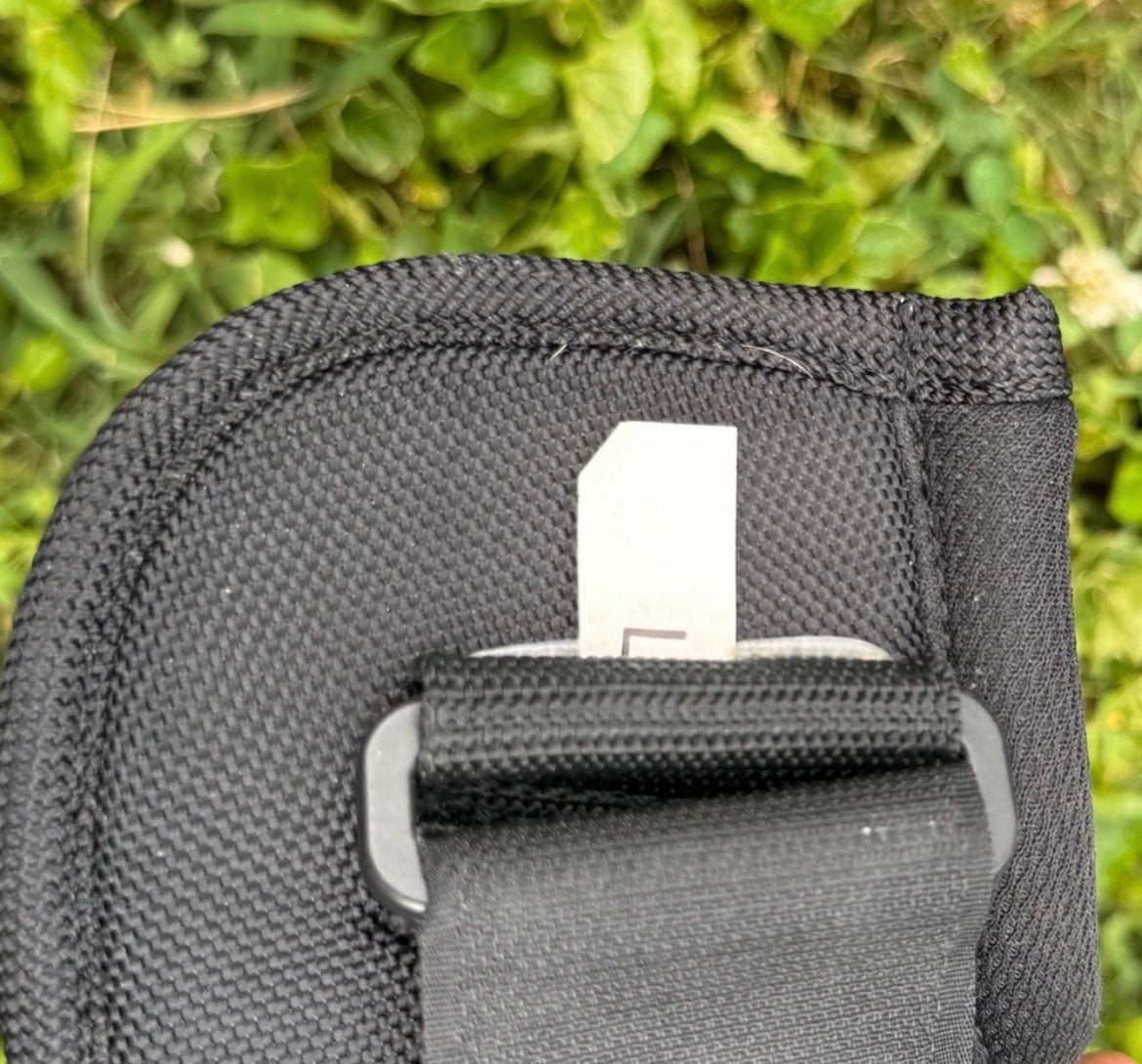 RES black no turn bell boots Large