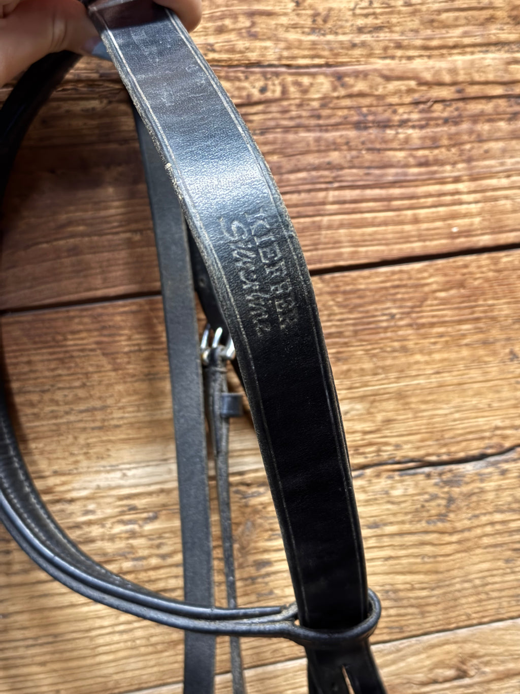 Black dressage bridle FULL