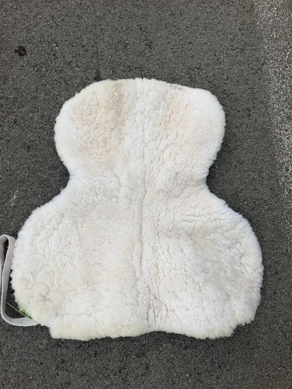 Fleeceworks sheepskin half pad