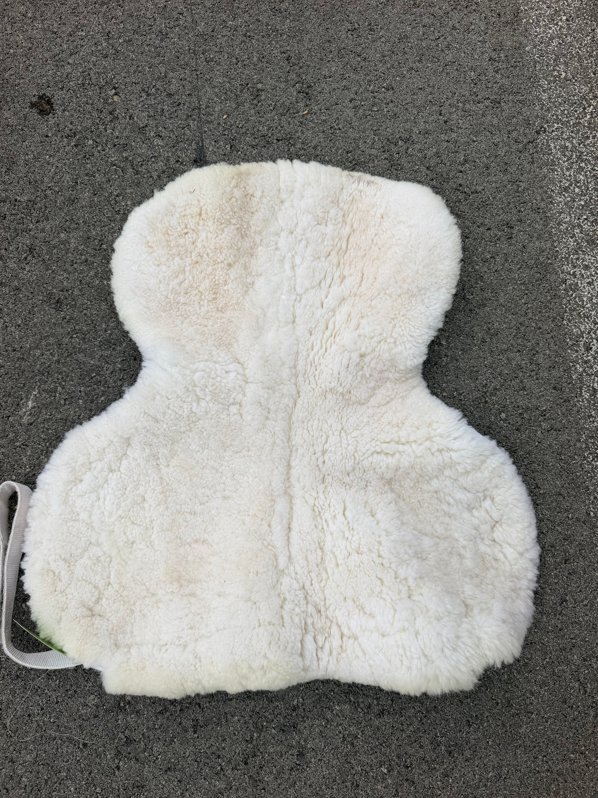 Fleeceworks sheepskin half pad