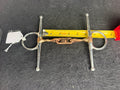5” full cheek snaffle bit copper slow twist