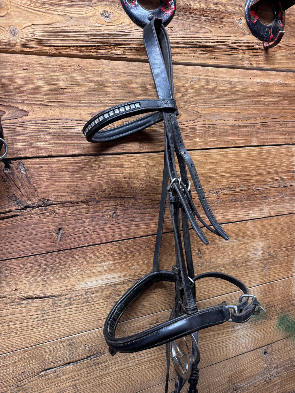 Black dressage bridle FULL