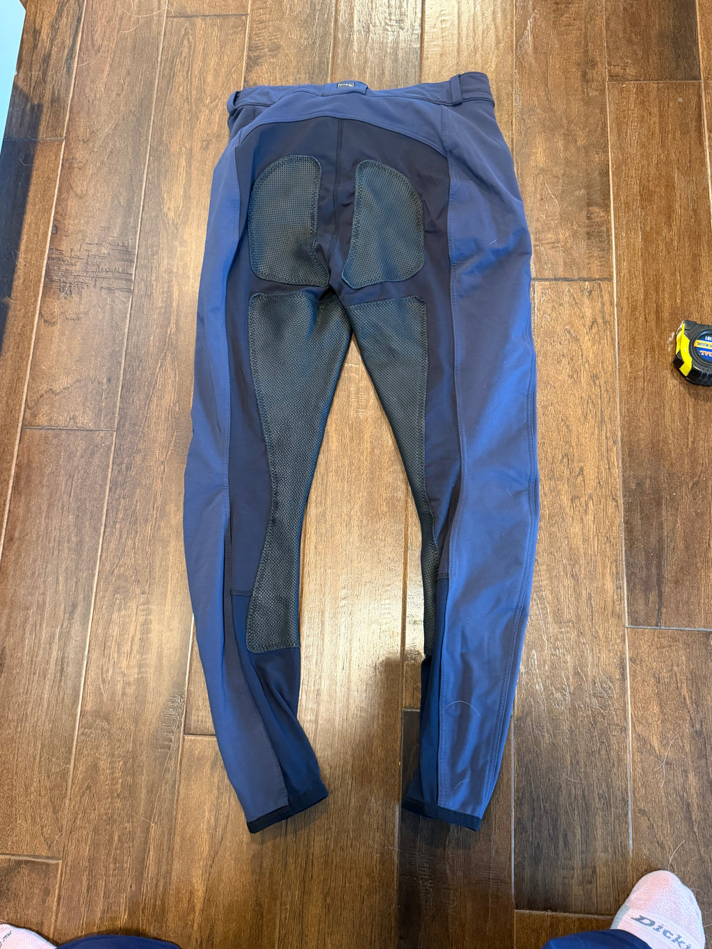 FITS LARGE PerforMAX Full Seat Leather Breech w/Zip Front Slash Pockets