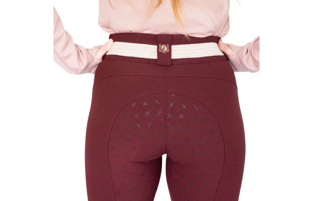 ROMFH ladies Lexy 3 Button breeches Full Grip Seat
