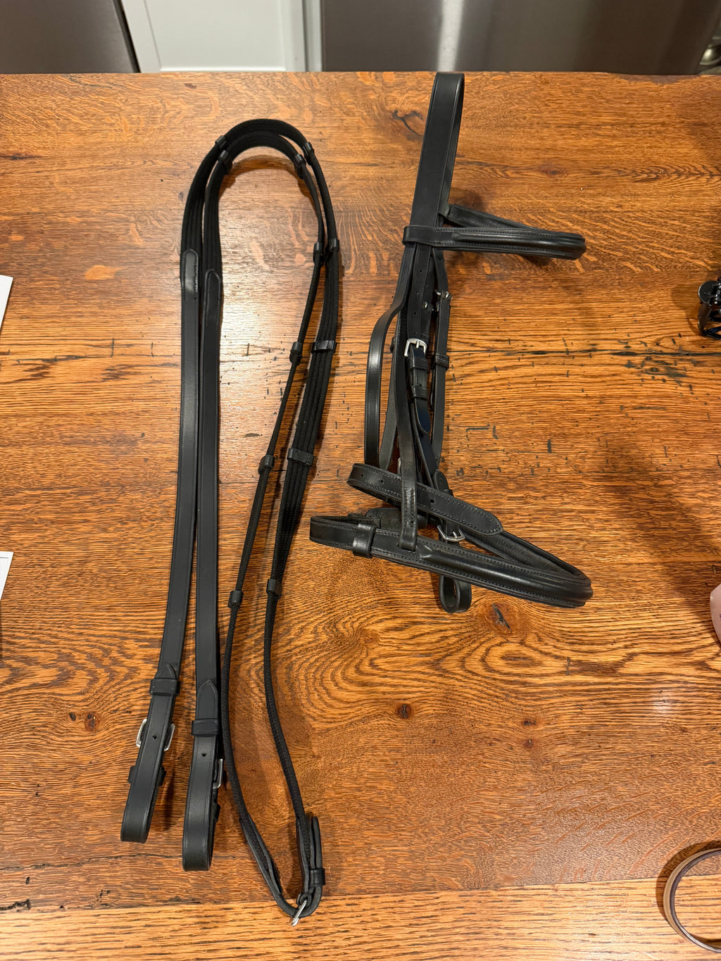 Henri de Rivel Pro Padded Dressage black cob