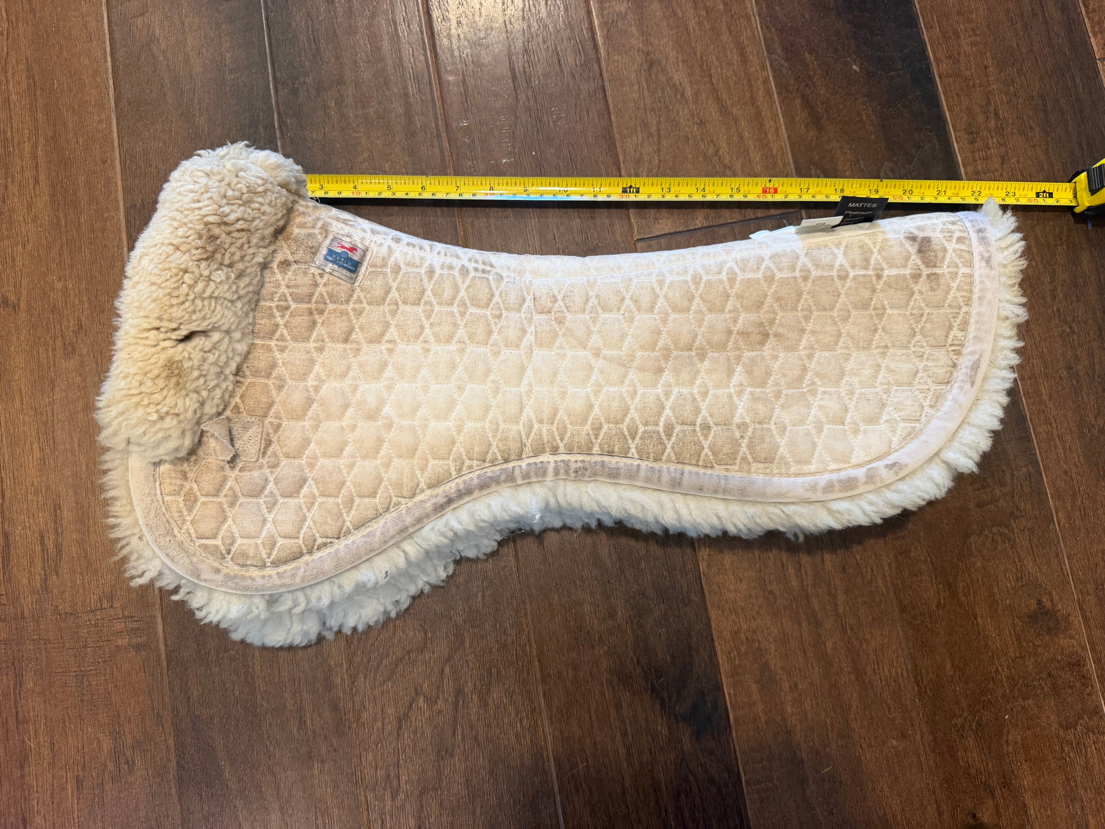 Mattes sheepskin Half pad
