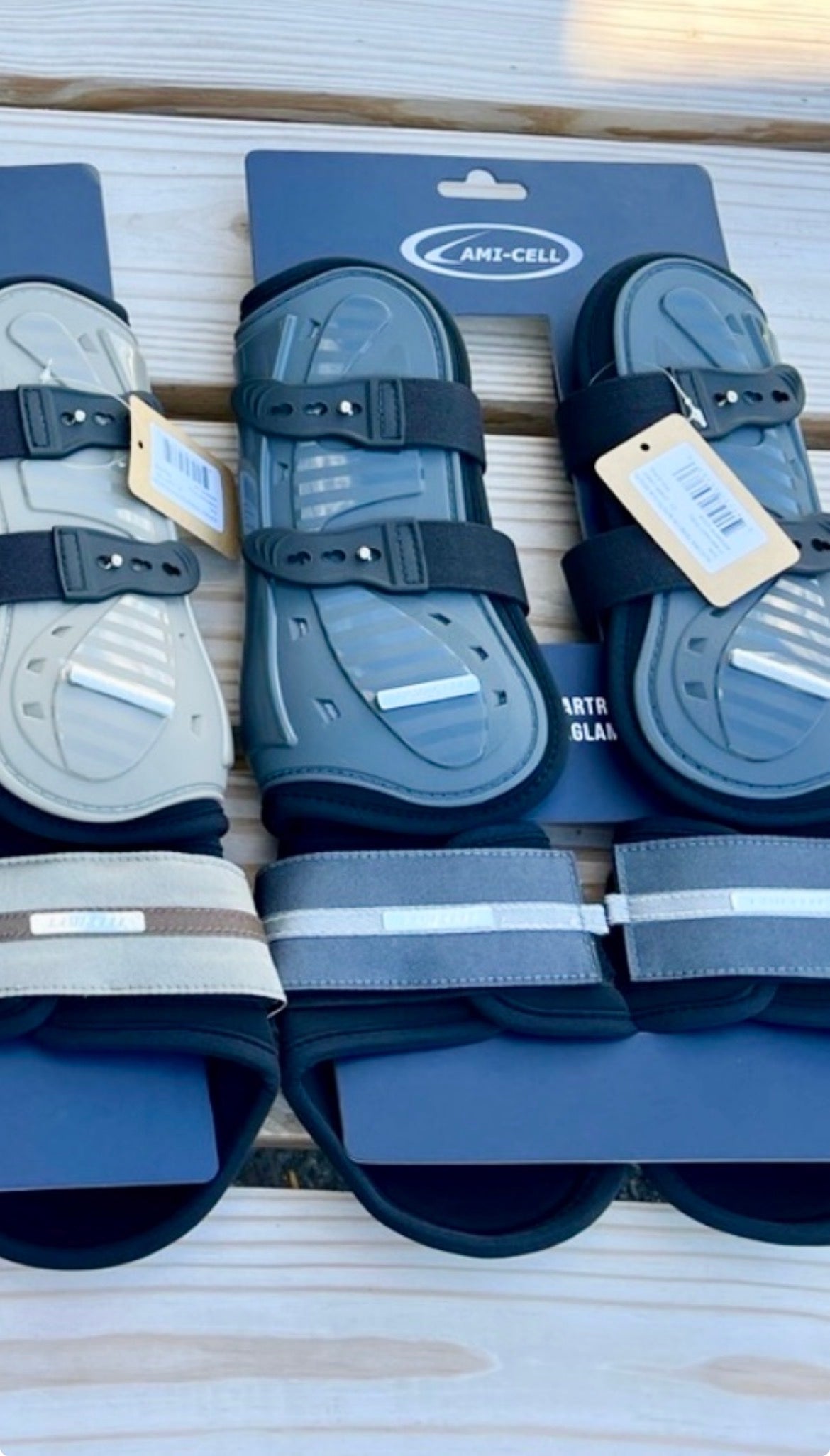 Lami Cell Open Front Tendon and Fetlock Boot Set