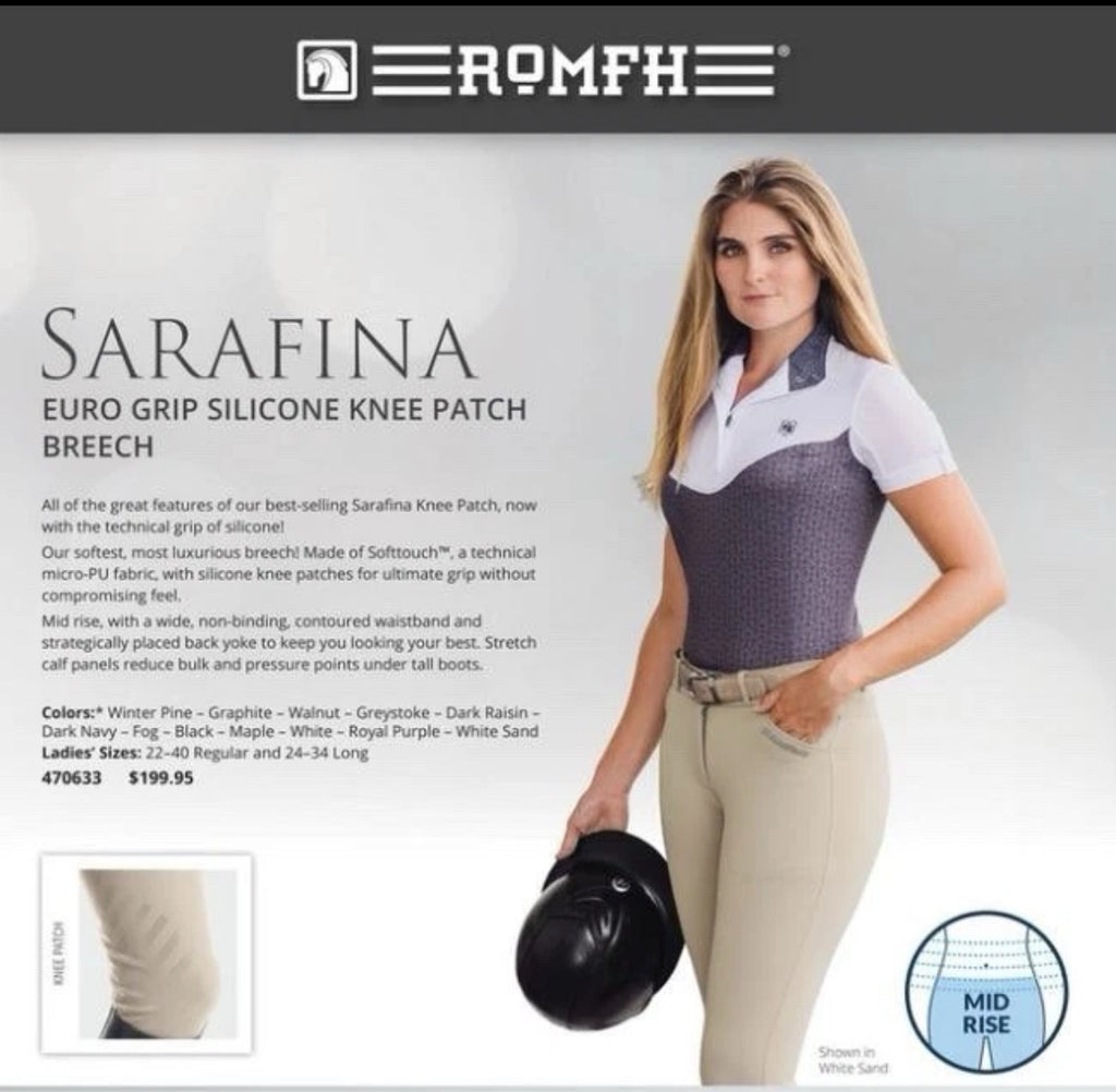 ROMFH® Sarafina Euro grip CLOSEOUT