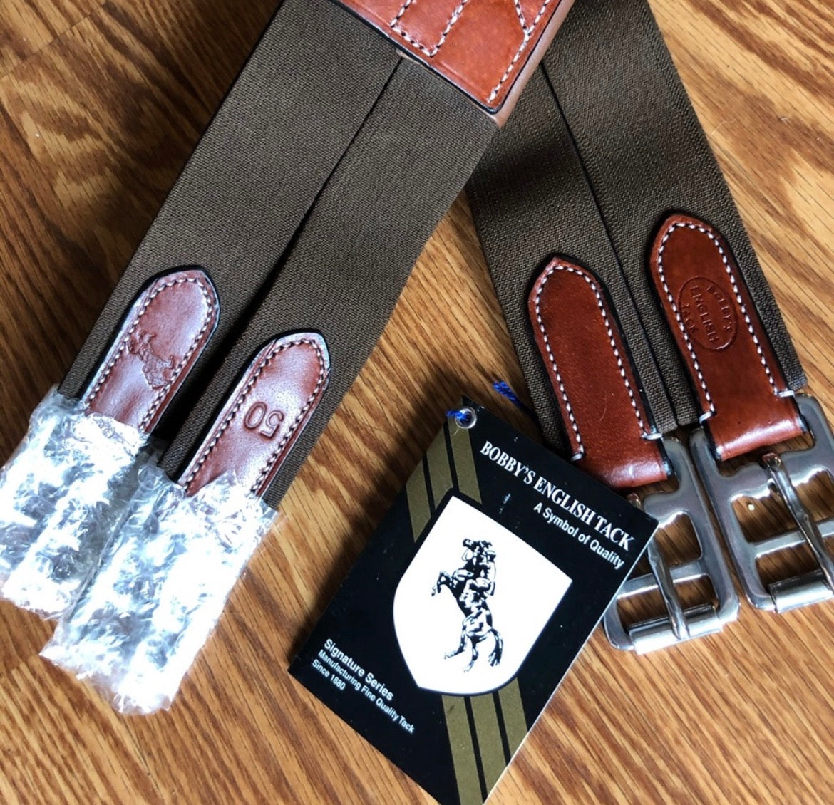 Bobby’s English Tack signature padded girth - 50"