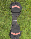 Insulated Western multi pocket nylon saddle bag