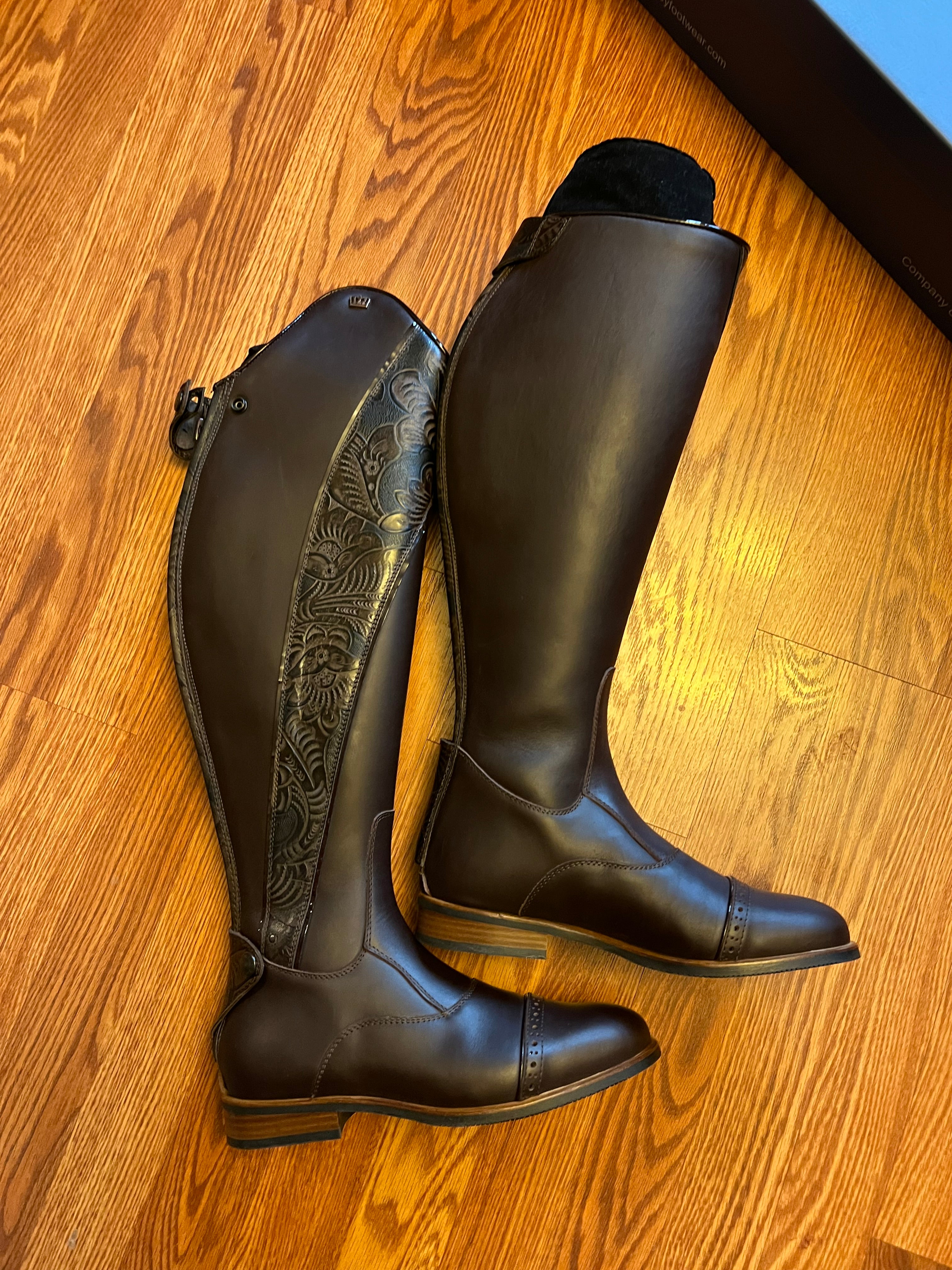 Kingsley Brown dress boots 39, full calf