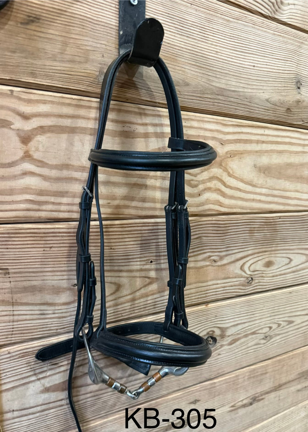Plymouth Black bridle - Cob