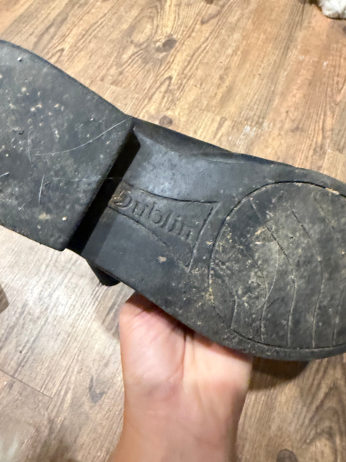 Dublin 7 black leather paddock boots