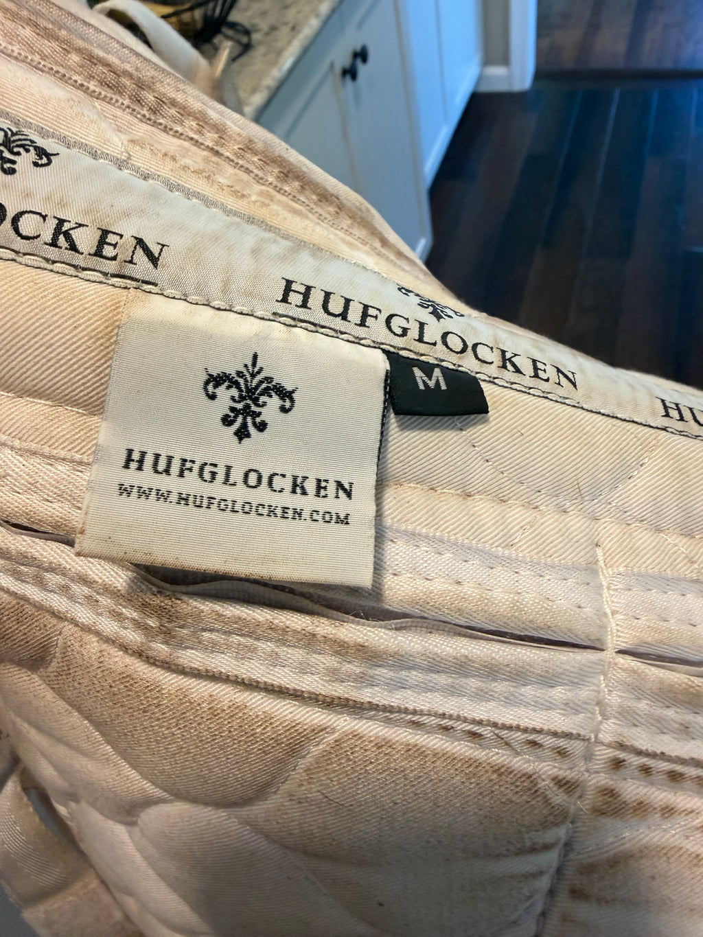 Hufglocken sheepskin shimmed Half pad
