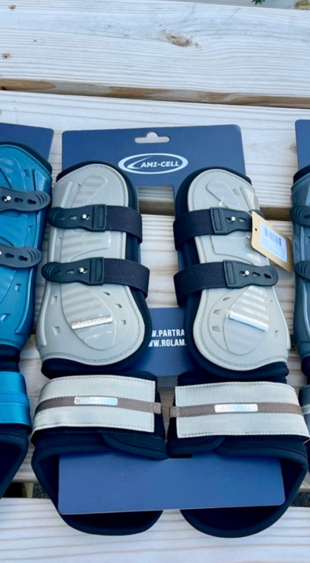 Lami Cell Open Front Tendon and Fetlock Boot Set