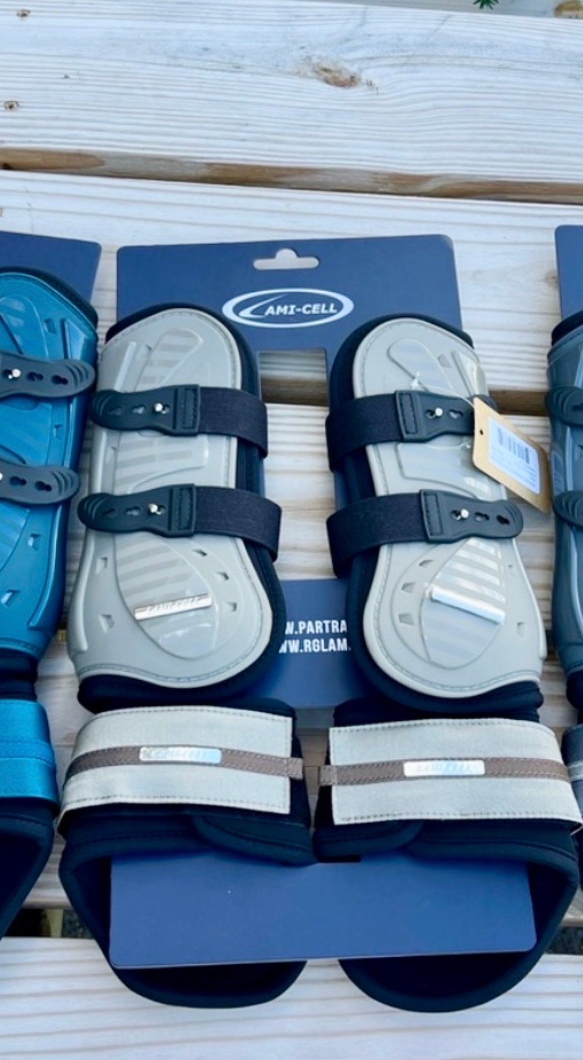 Lami Cell Open Front Tendon and Fetlock Boot Set