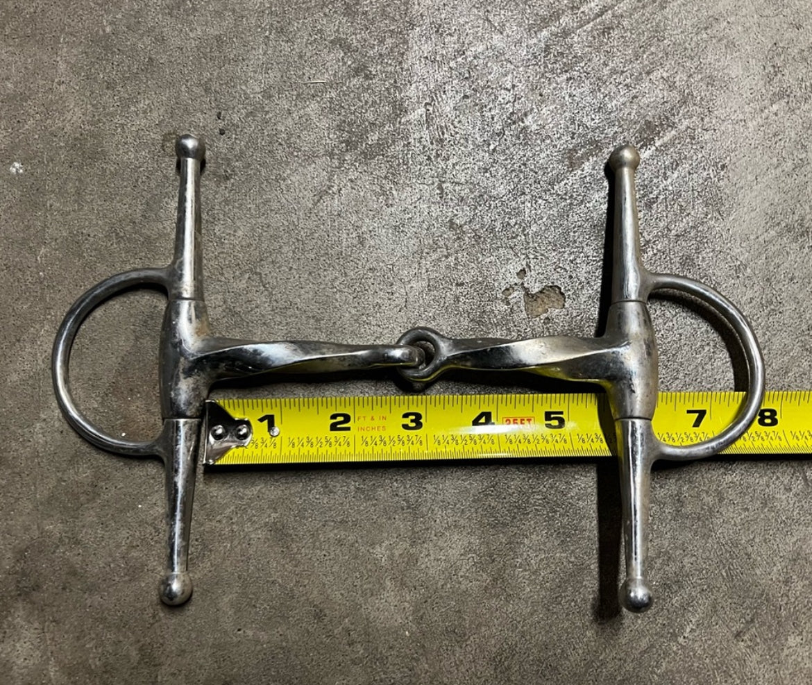 5.25" slow twist full cheek bit