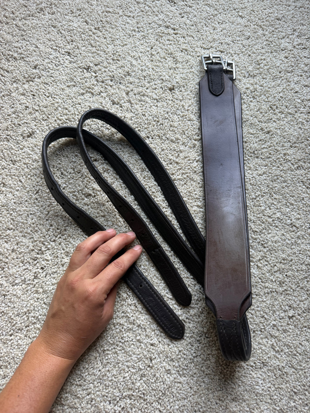 48" Total Saddle Fit stability leathers
