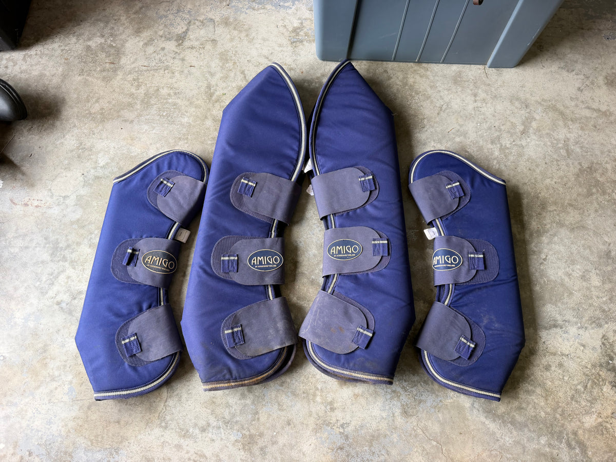 Amigo horse shipping boot set