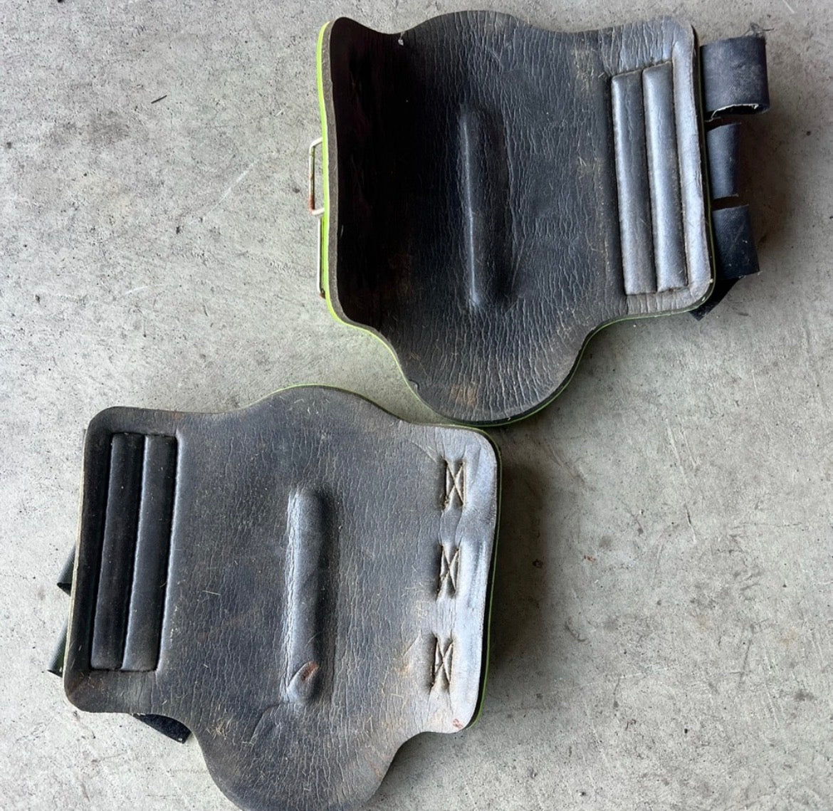 Used Davis splints LIME green MEDIUM