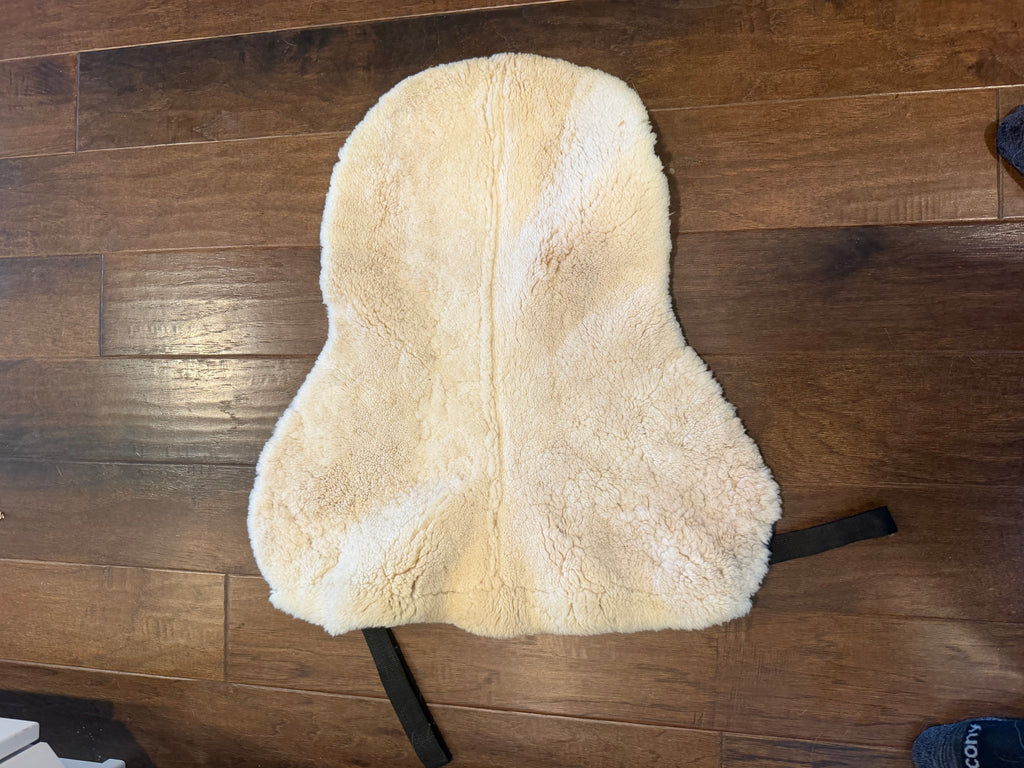 Fleeceworks sheepskin wool half pad