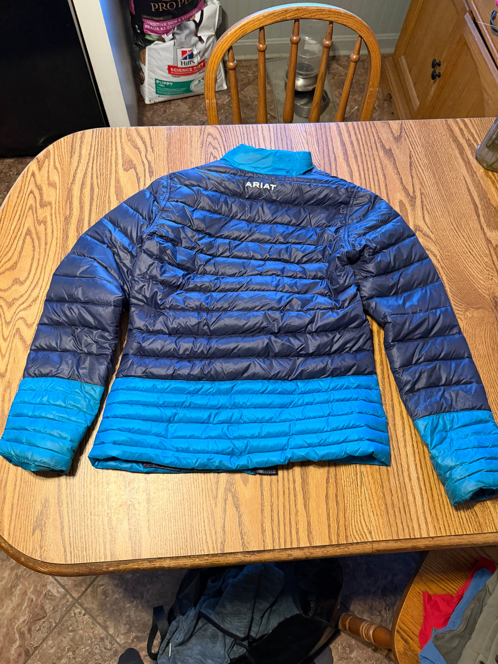 Ariat duck down coat medium