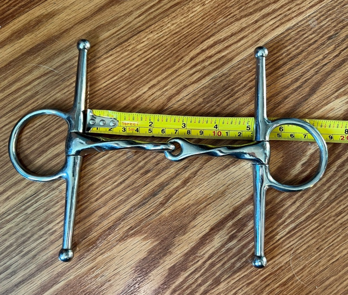 5" Full cheek corkscrew snaffle