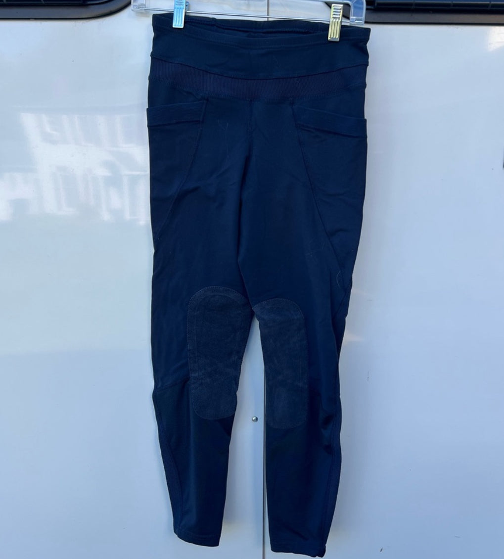 Irideon Navy ladies pull on tights medium