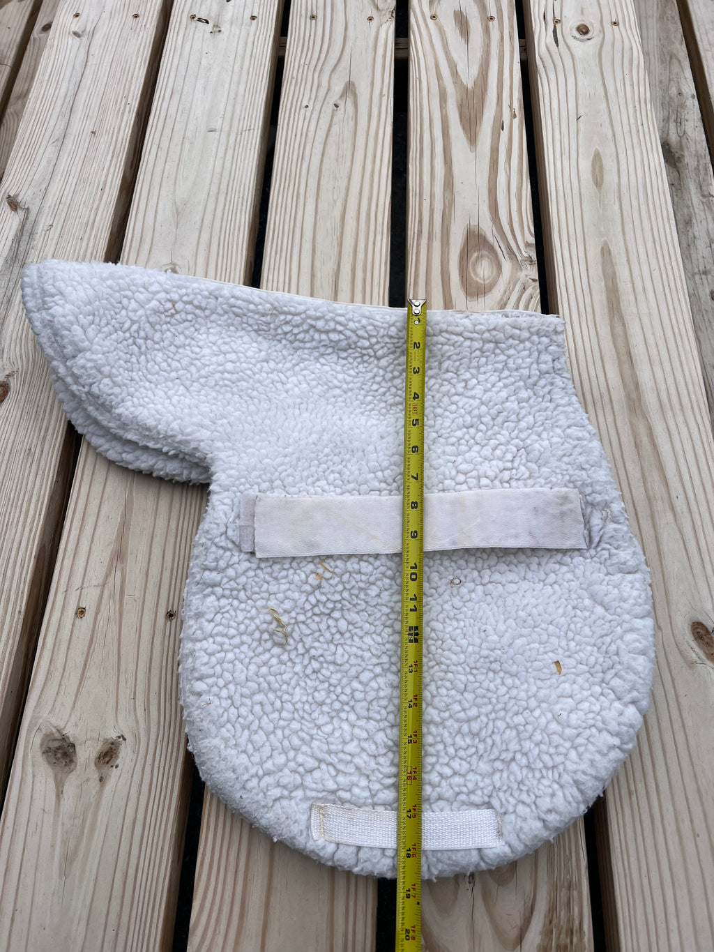 Fitted saddle pad