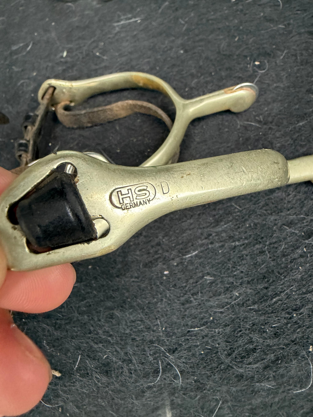 Herm Sprenger Spurs Round End Small Smooth Rowel Spurs