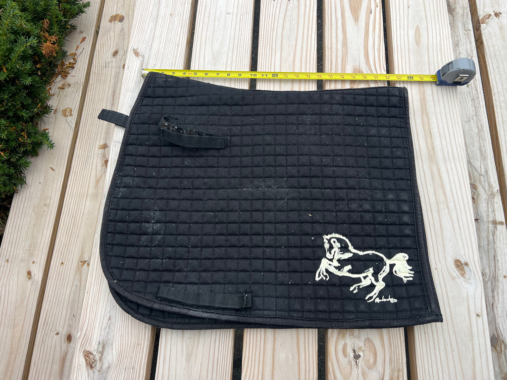 Classic Equine Dressage pad Black