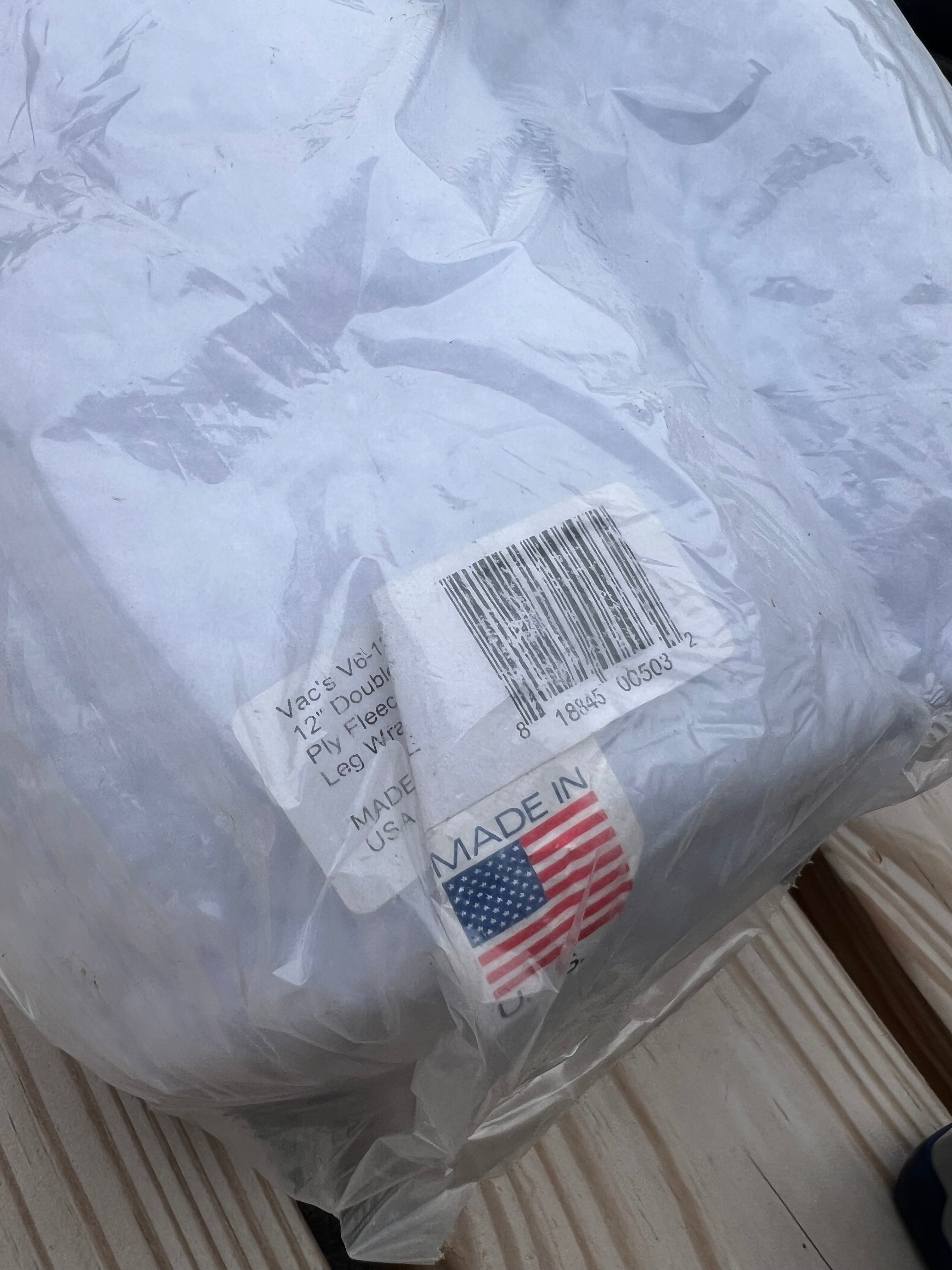 Fleece wraps set of 2 used