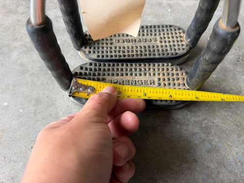 4.5" Herm Sprenger stirrup irons