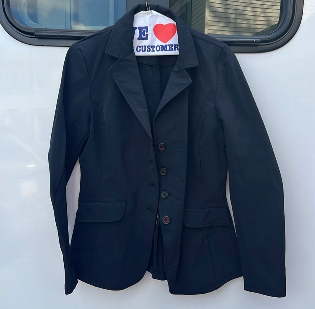 Ovation ladies 10 black show coat