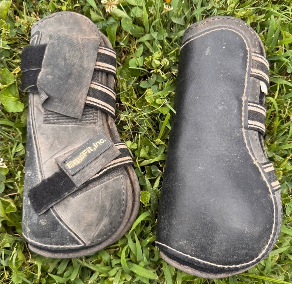 Equifit open front boots