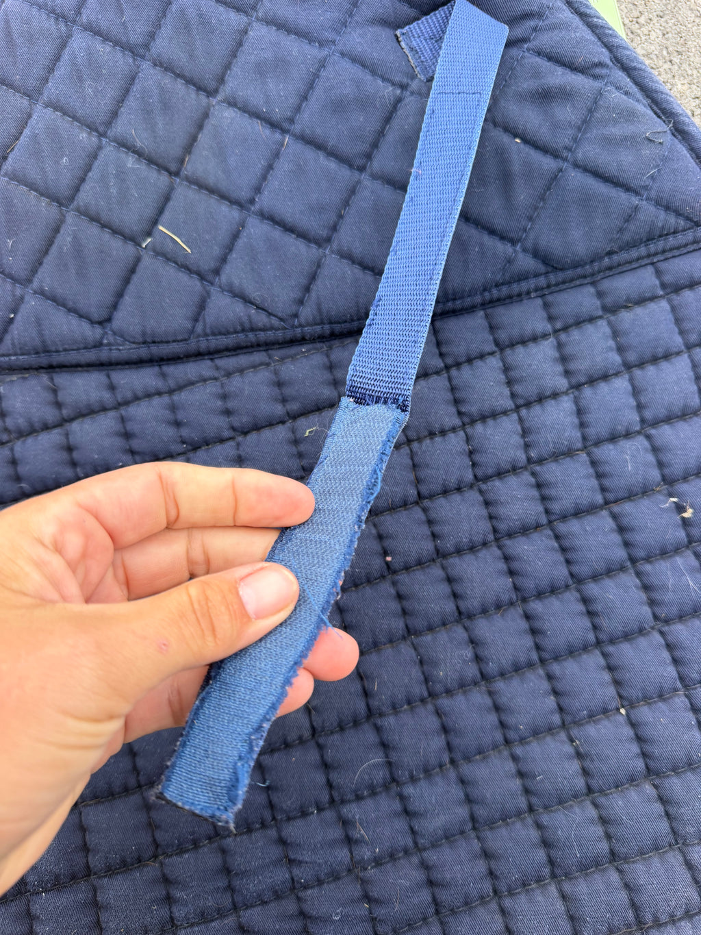 PRI English contoured saddle pad