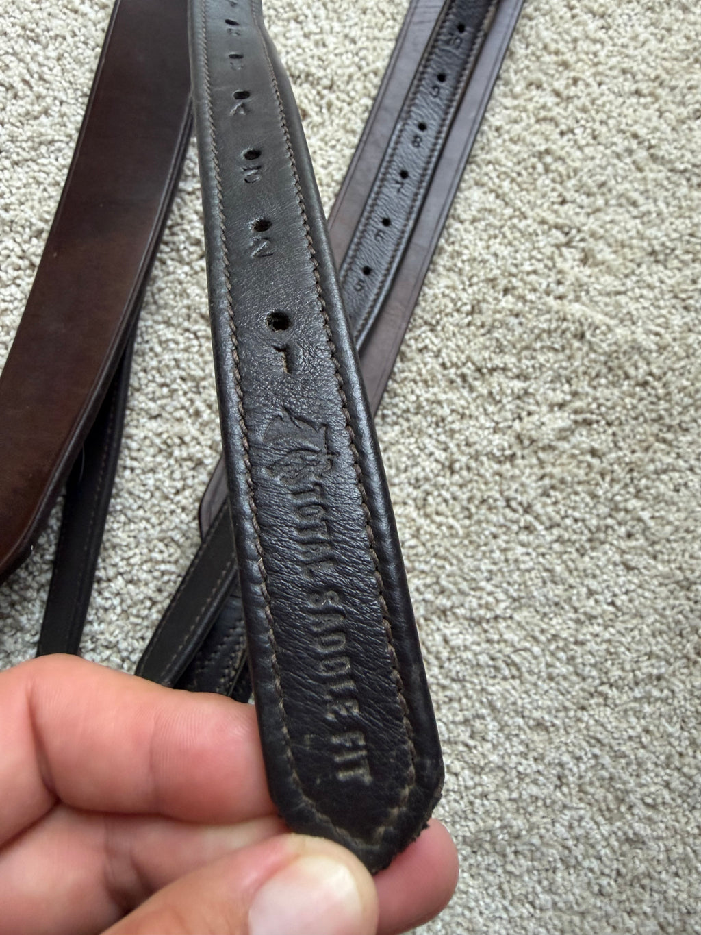 54” Total Saddle Fit stability leathers