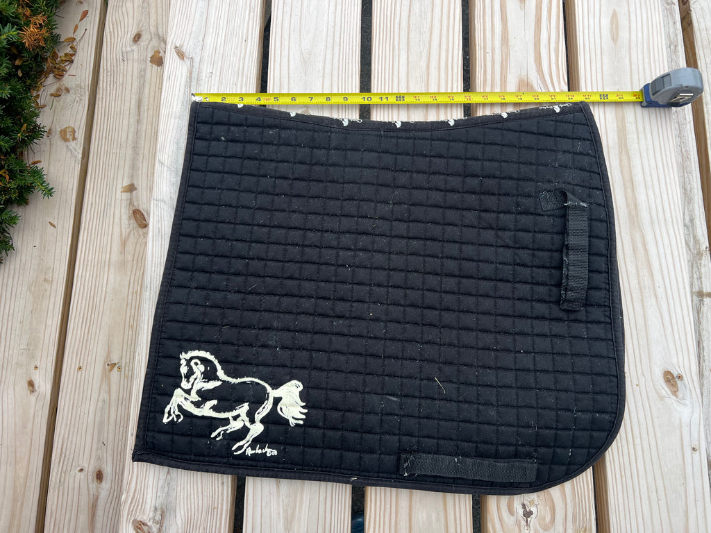 Classic Equine Dressage pad Black